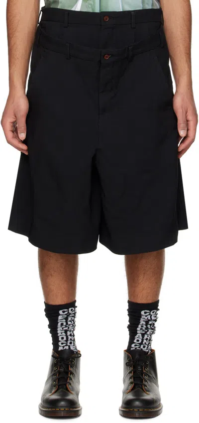 Comme Des Garçons Layered Shorts