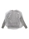 Comme Des Garçons Layered Sweatshirt In 灰色