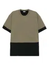Comme Des Garçons Layered T-shirt In Green