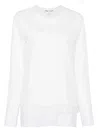 Comme Des Garçons Layered Top In White