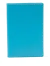Comme Des Garçons Leather Bi-fold Classic Bill Wallet Accessories In Blue