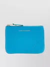 COMME DES GARÇONS LEATHER CARD HOLDER WITH GOLD-TONE HARDWARE