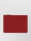 Comme Des Garçons Smooth Leather Pouch In Seven Words