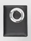Comme Des Garçons Leather Eyelet Bi-fold Cardholder