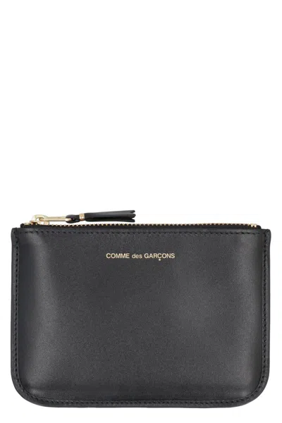 Comme Des Garçons Leather Flat Pouch