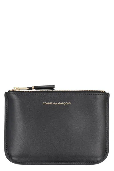 Comme Des Garçons Leather Flat Pouch