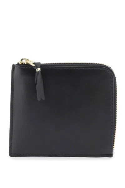 Comme Des Garçons Leather Mini Pouch In Black