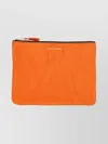 Comme Des Garçons Leather Textured Rectangular Clutch Bag