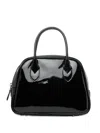 Comme Des Garçons Leather Tote Bag In Black