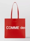 COMME DES GARÇONS LEATHER TOTE WITH TWIN HANDLES