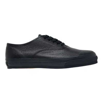 Comme Des Garçons Leather Vulcanized Sneakers In Multi