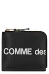 Comme Des Garçons Wallet Leather Wallet In Black