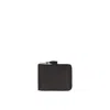 Comme Des Garçons Leather Wallet In Black