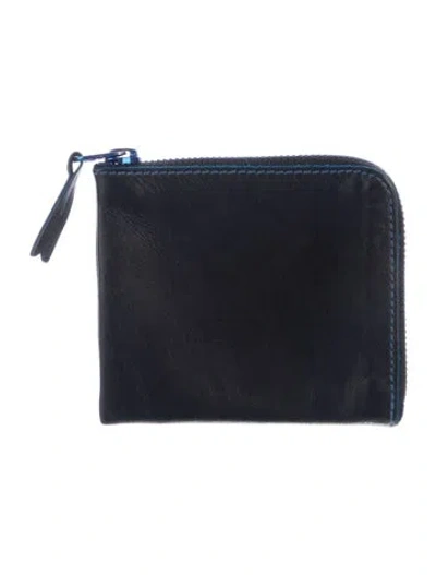 Pre-owned Comme Des Garçons Leather Wallet In Multi