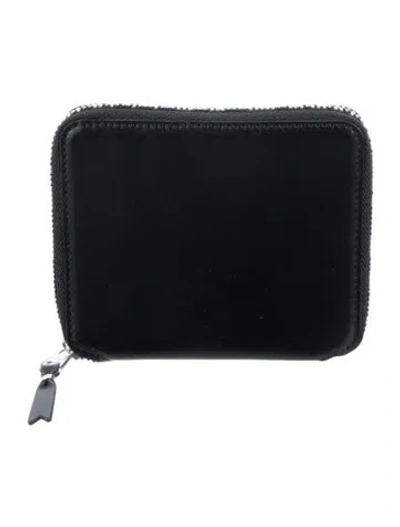 Pre-owned Comme Des Garçons Leather Wallet W/ Tags In Black