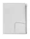 Comme Des Garçons Leather Wallet In White