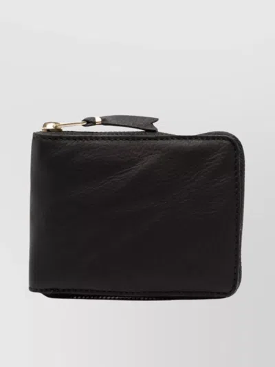 COMME DES GARÇONS LEATHER WALLET WITH COIN POCKET AND CARD SLOTS