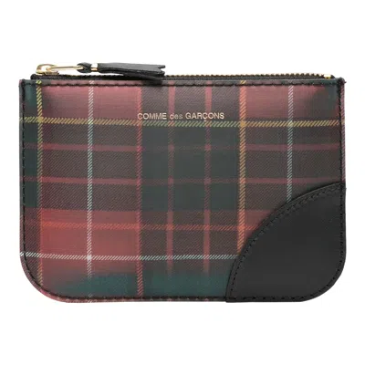 Comme Des Garçons Lenticular Tartan Pouch