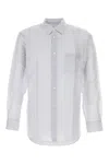 Comme Des Garçons Multi Color Embroidered Cupro Shirt