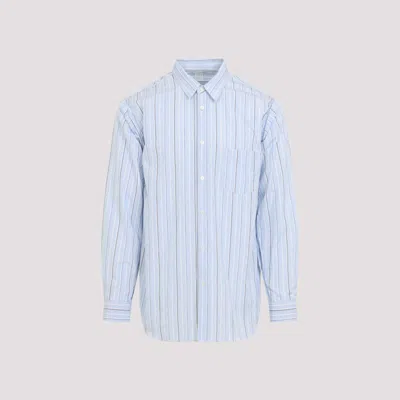 COMME DES GARÇONS LIGHT BLUE STRIPED SHIRT