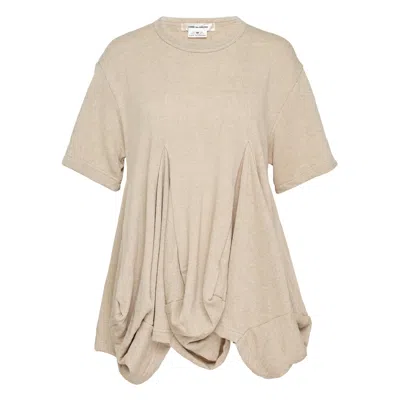 Comme Des Garçons Linen Cotton Lining Pilled Tee In Main Collection