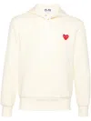 COMME DES GARÇONS COMME DES GARÇONS LOGO COTTON HOODIE