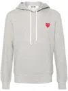 Comme Des Garçons Heart-patch Hoodie