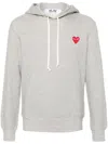 COMME DES GARÇONS COMME DES GARÇONS LOGO COTTON HOODIE