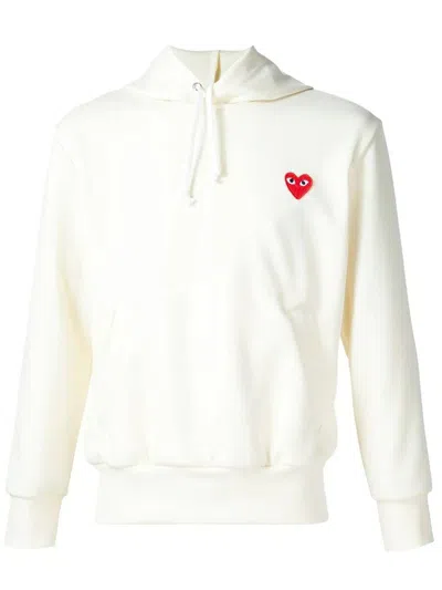COMME DES GARÇONS COMME DES GARÇONS LOGO COTTON HOODIE