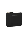 Comme Des Garçons Zip Coin Purse In Black