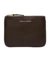 Comme Des Garçons Zippered Change Purse In Black