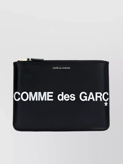 Comme Des Garçons Logo Detail Zipper Design