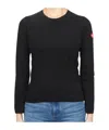 Comme Des Garçons Logo-patch Long-sleeve T-shirt