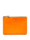 Comme Des Garçons Logo-print Clutch Bag