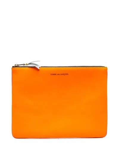 Comme Des Garçons Logo-print Clutch Bag