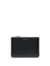 Comme Des Garçons Classic Wallet With Zip In Black
