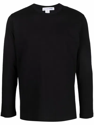 COMME DES GARÇONS LOGO-PRINT LONG-SLEEVE T-SHIRT