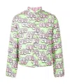 Comme Des Garçons X Kaws Reversible Padded Jacket In White