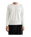 Comme Des Garçons Logo-print Patch-pocket T-shirt In White
