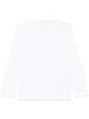 Comme Des Garçons Logo T-shirt In White