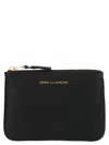 Comme Des Garçons Logo Print Wallet Wallets And Card Holders Black