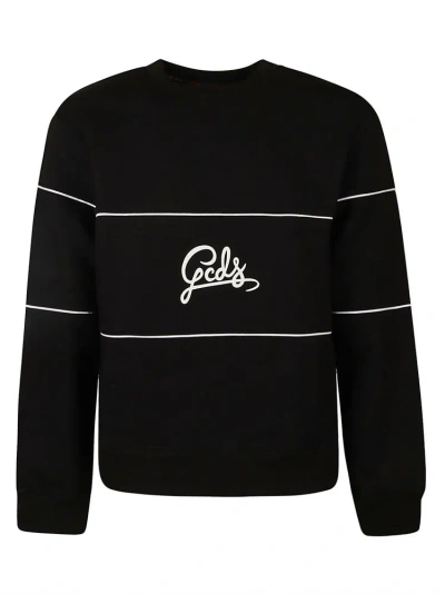 Comme Des Garçons Gcds Logo Printed Sweatshirt In Black