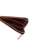 Comme Des Garçons Logo-printed Wallet In Red