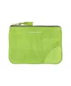 Comme Des Garçons Logo Printed Zip-up Wallet