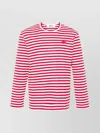 Comme Des Garçons Emblem Heart Cotton T-shirt