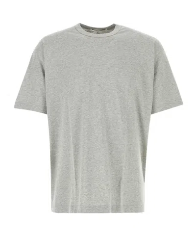 Comme Des Garçons Logo T-shirt In Gray