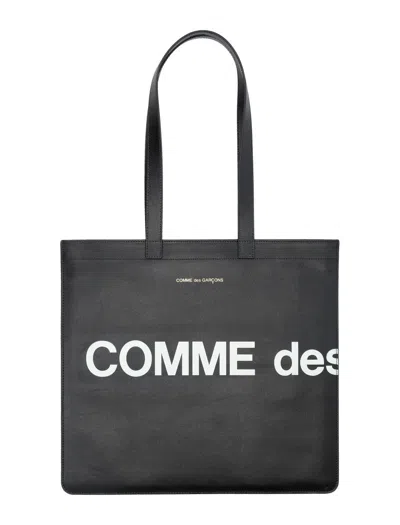 Comme Des Garçons Logo Tote Bag