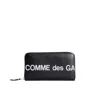 Comme Des Garçons Signature Logo Wallet
