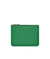 Comme Des Garçons Logo Wallet In Green