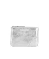 Comme Des Garçons Logo Wallet In White